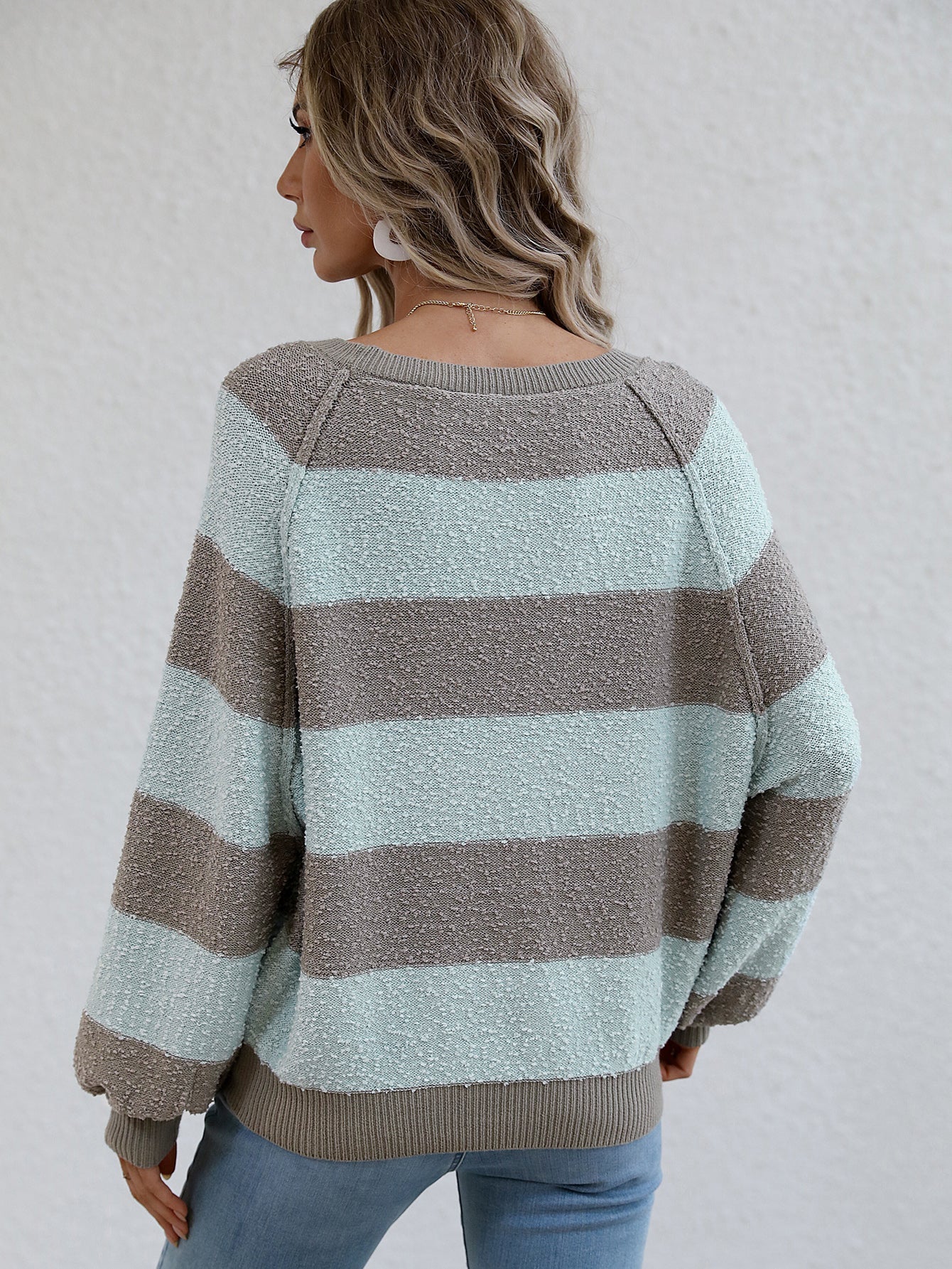 BRANDY KNIT SWEATER - GREY