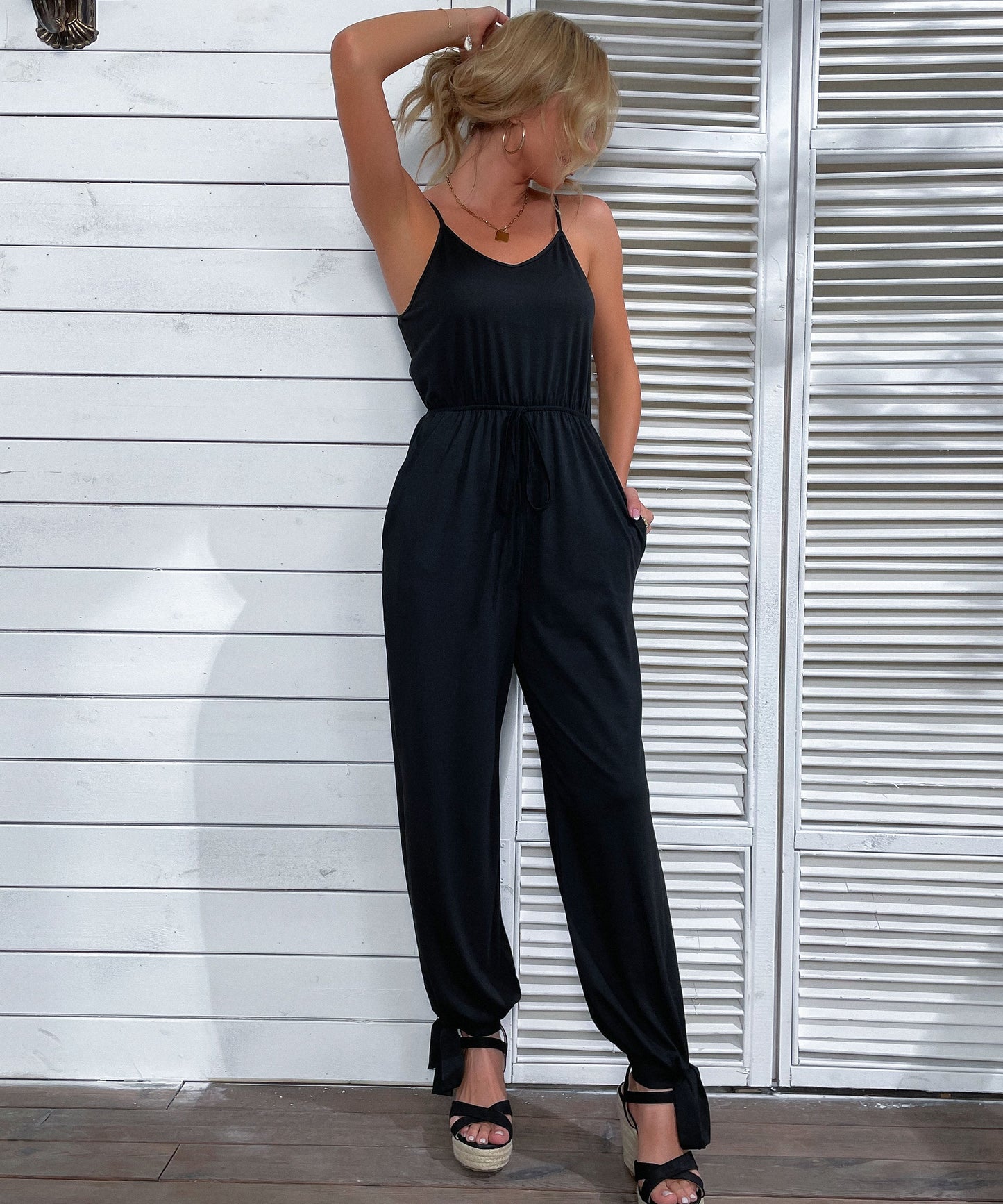 AMARYLLIS JUMPSUIT - BLACK