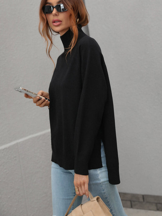 TAY KNIT JUMPER - BLACK