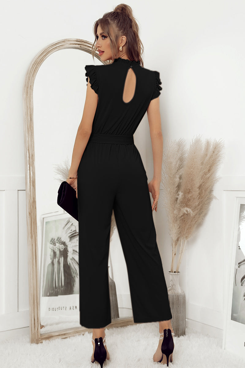 YLIKA JUMPSUIT - BLACK