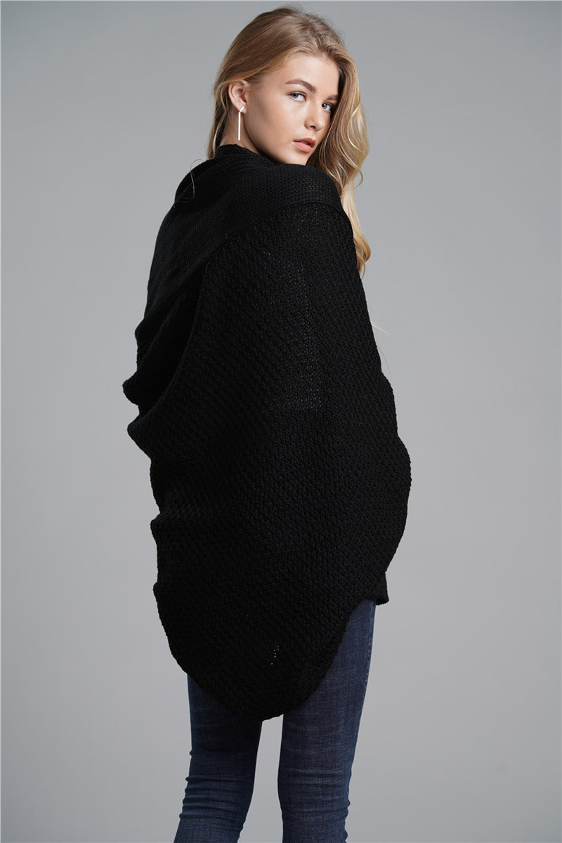 Calistally | Black Batwing Easy On Cardigan