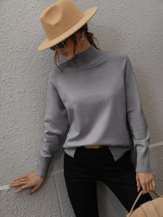 TAY KNIT JUMPER - GRAY