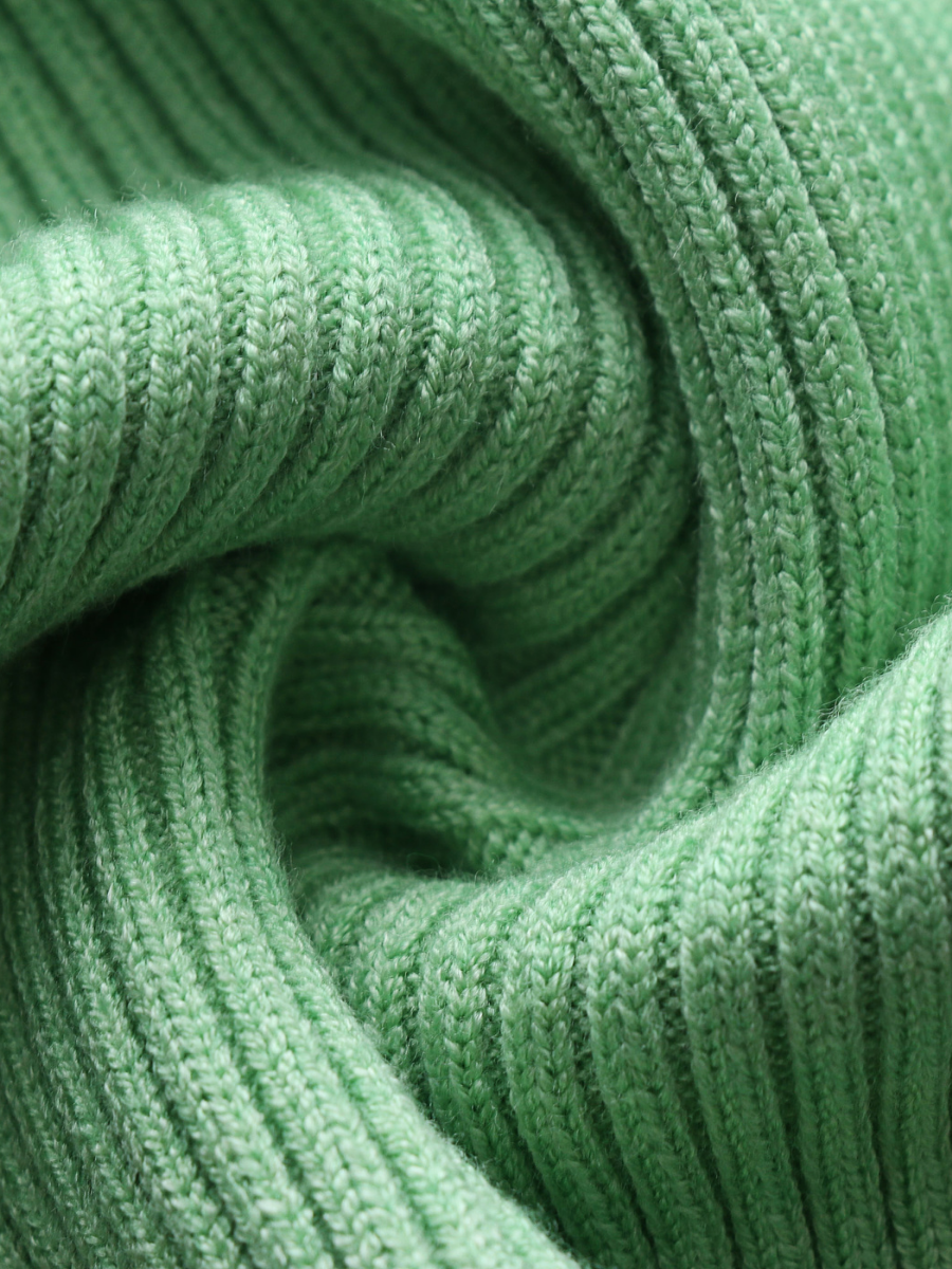 Calistally Doll | Low Neck Tie Open Back Knit Dress - Mint