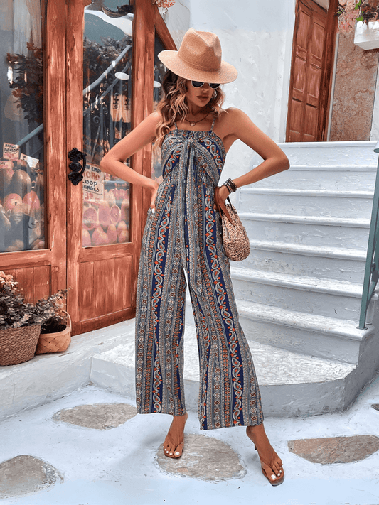 Boheme Lifestyle Pocketed Jumpsuit