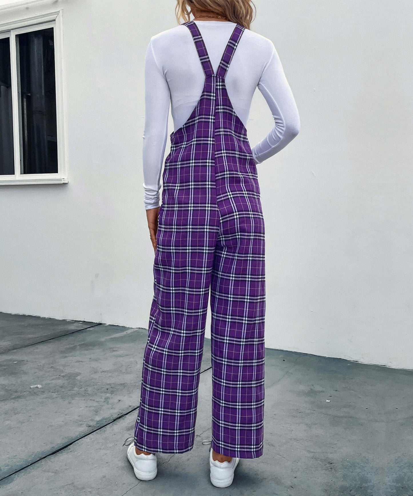 Urban Country Plaid Overalls