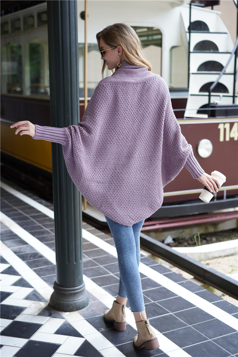 Calistally | Mauve Batwing Easy On Cardigan
