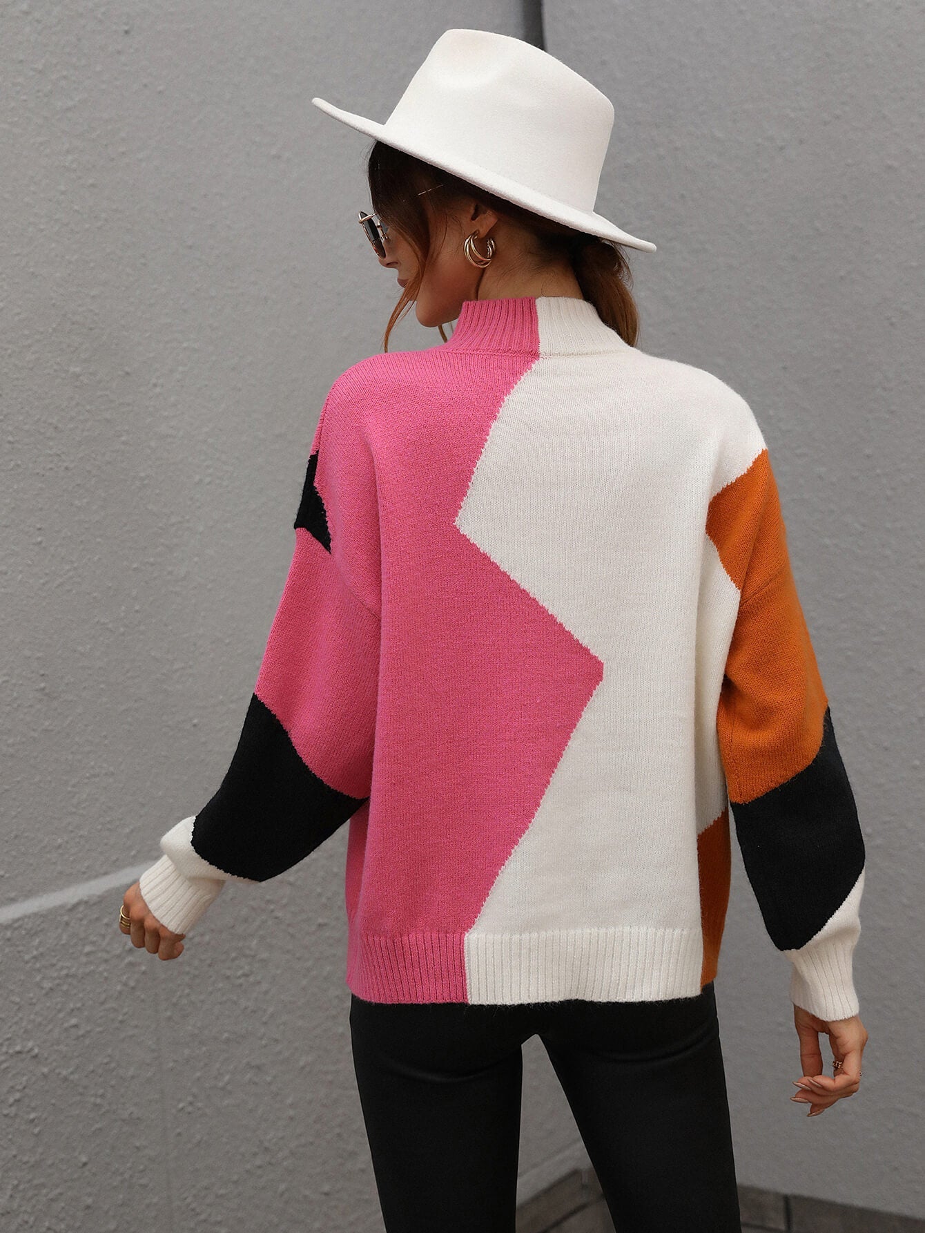BRANDY KNIT SWEATER - PINK