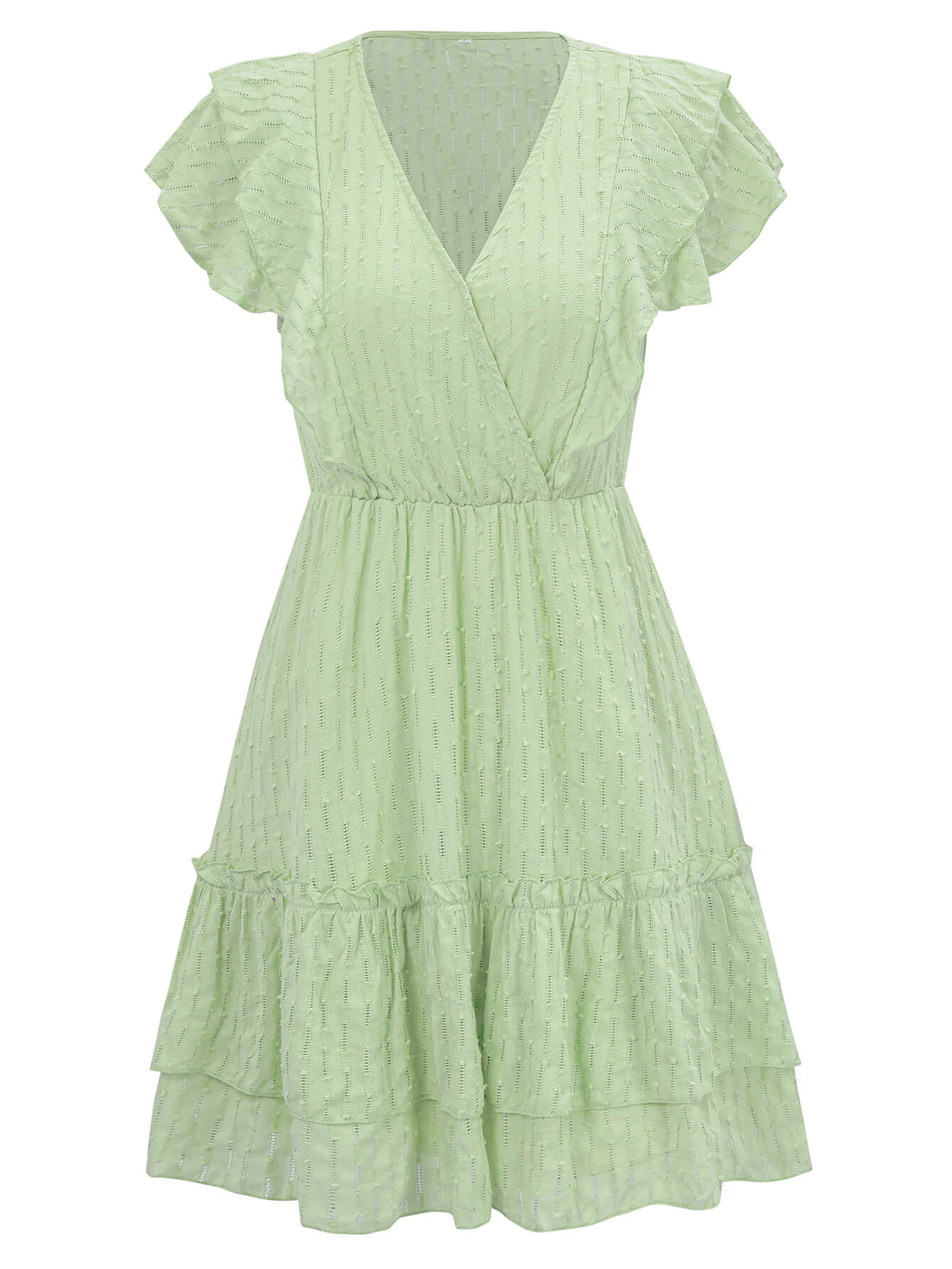 Delilah Eyelet Mini Dress - Mint