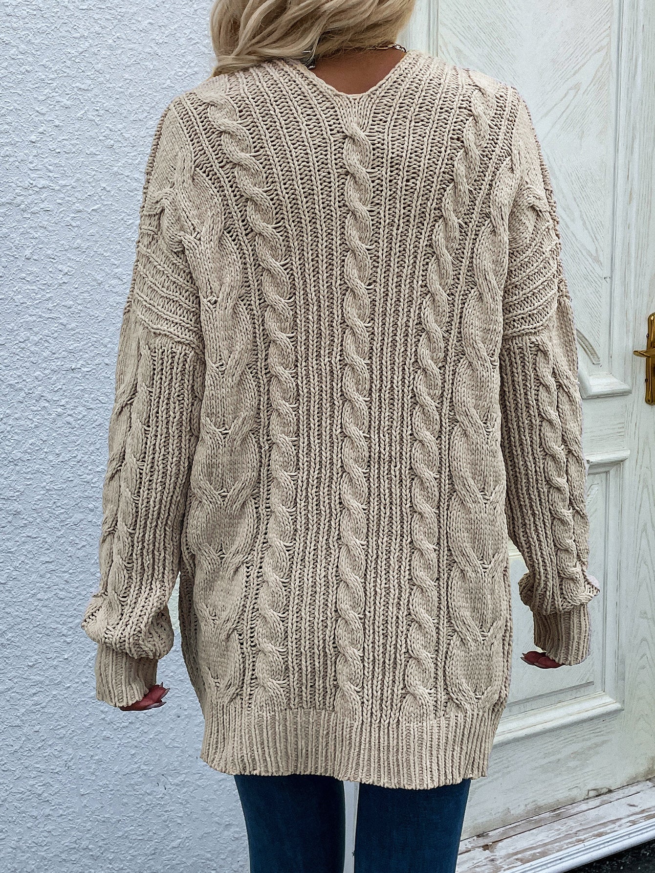 Calistally | JEMIMA Knit Cardigan - Beige