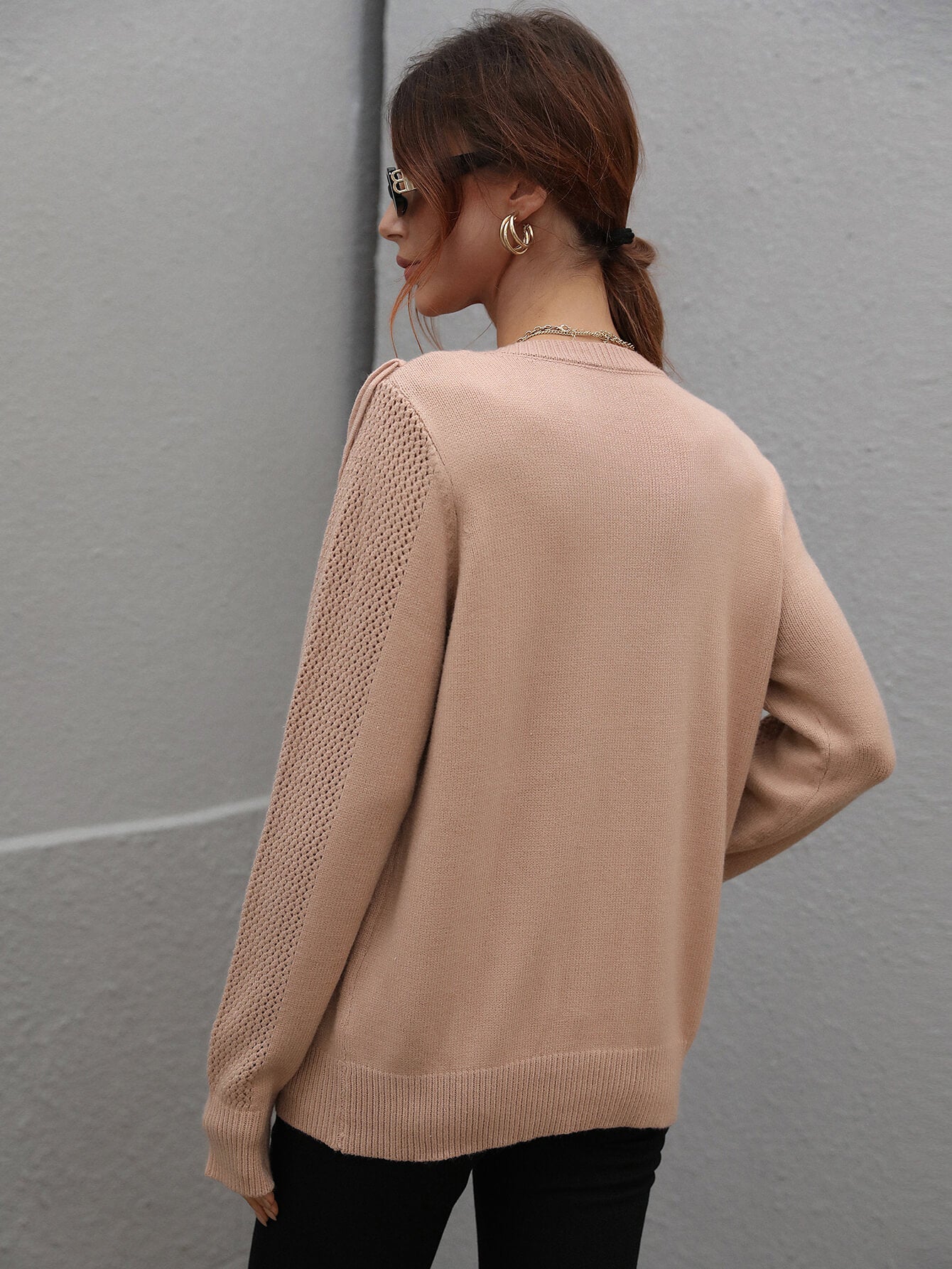 FOREST ADVENTURES KNIT TOP - NEUTRAL